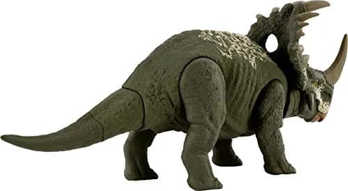 Jurassic World Sound Strike Dinosaur Action Figure Green Medium Size | Movable Joints & Realistic Sounds thumbnail 5