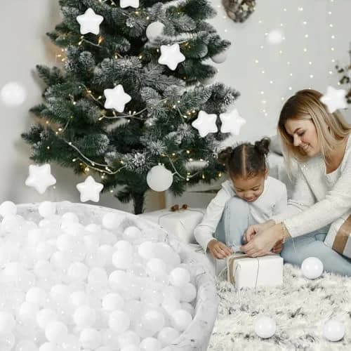 STARBOLO Recreation Ball Set 100 pcs | Phthalate & BPA Free, Crush Proof, for Toddlers & Kids, 5.5cm Diameter thumbnail 3