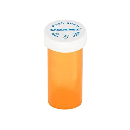 Obami 8 Dram (32ml) Child-Resistant Pill Bottles with Caps - 12 Count | Prescription Vials thumbnail 5