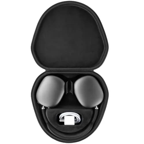 co2CREA Hard Case with Sleep Mode for Apple AirPods Max | 22.8cm (8.98in) Black thumbnail 1