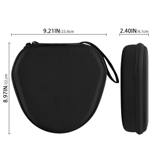 co2CREA Hard Case with Sleep Mode for Apple AirPods Max | 22.8cm (8.98in) Black thumbnail 7