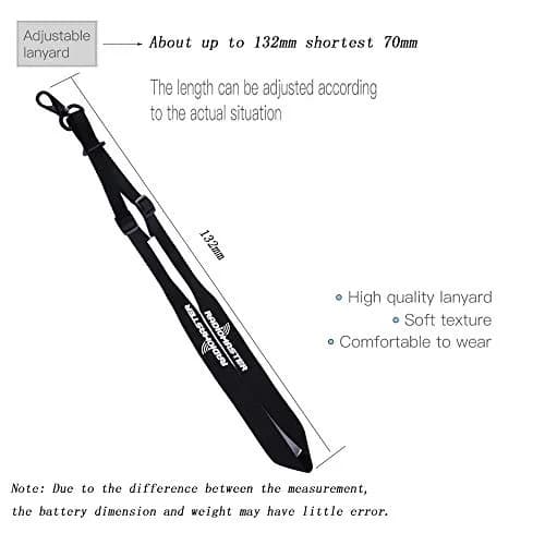 SoloGood Radiomaster RC Transmitter Lanyard Neck Strap Black | Adjustable, Detachable, Comfortable thumbnail 8
