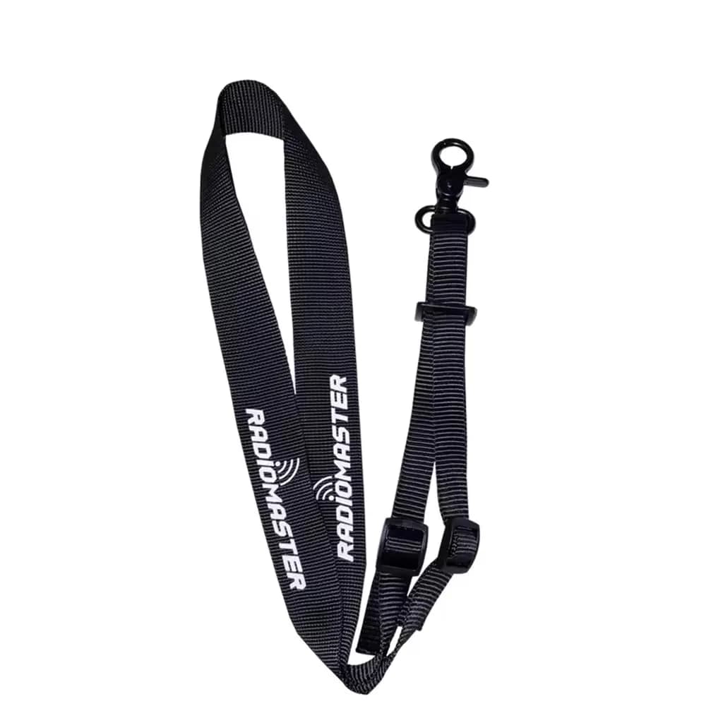 SoloGood Radiomaster RC Transmitter Lanyard Neck Strap Black | Adjustable, Detachable, Comfortable - main product image
