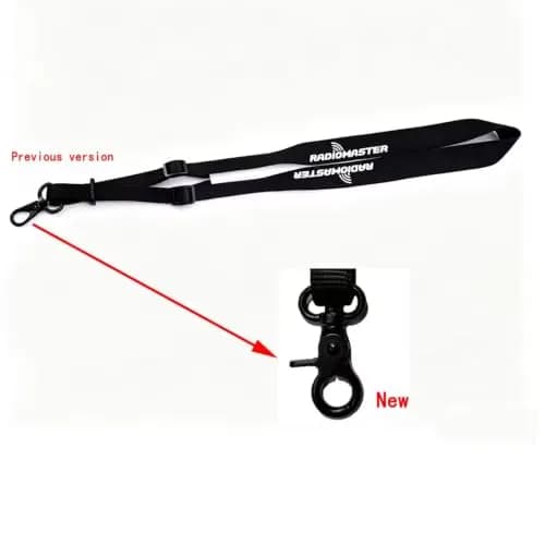SoloGood Radiomaster RC Transmitter Lanyard Neck Strap Black | Adjustable, Detachable, Comfortable thumbnail 5