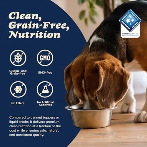 CLEAR CONSCIENCE PET® Arfredo SuperGravy Dog Food Topper Hydration Broth Mix Greek Yogurt Cheese Blend 9 oz. | All Life Stage thumbnail 7