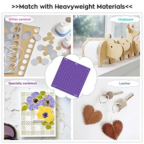 HTVRONT Strong Grip Cutting Mat 12x12 Inch (3 Pack) | Self-Healing PVC for Quilting & Crafts thumbnail 2