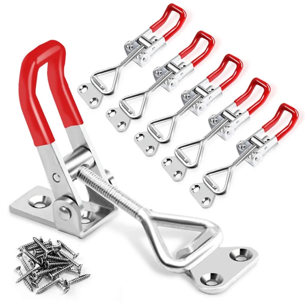 Vicuna R 4003 Heavy Duty Toggle Latch Clamp 2 Pack | 1320 Lbs Holding Capacity — 4001-6PK