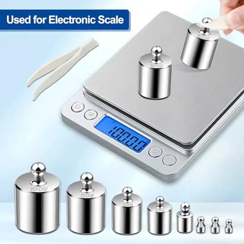UCEC Calibration Weights for Digital Scale 10mg-100g | Precision Stainless Steel Kit with Tweezers thumbnail 5