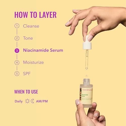 Good Molecules Niacinamide Serum 30ml (1 fl oz) | Refines Pores & Texture thumbnail 7