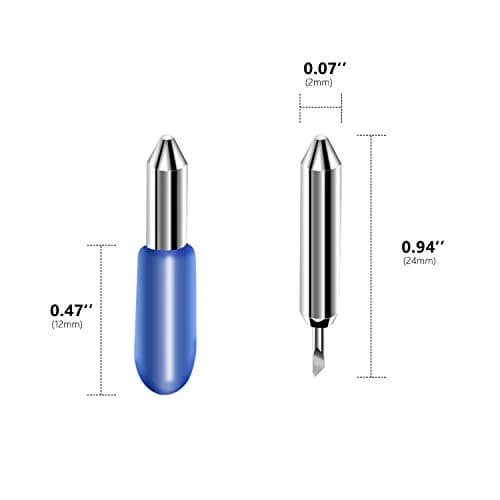 Mekote 15-Piece Replacement Cutting Blades Set | 30°/45°/60° Fine Point Blades for Joy & Joy Xtra Machines thumbnail 2