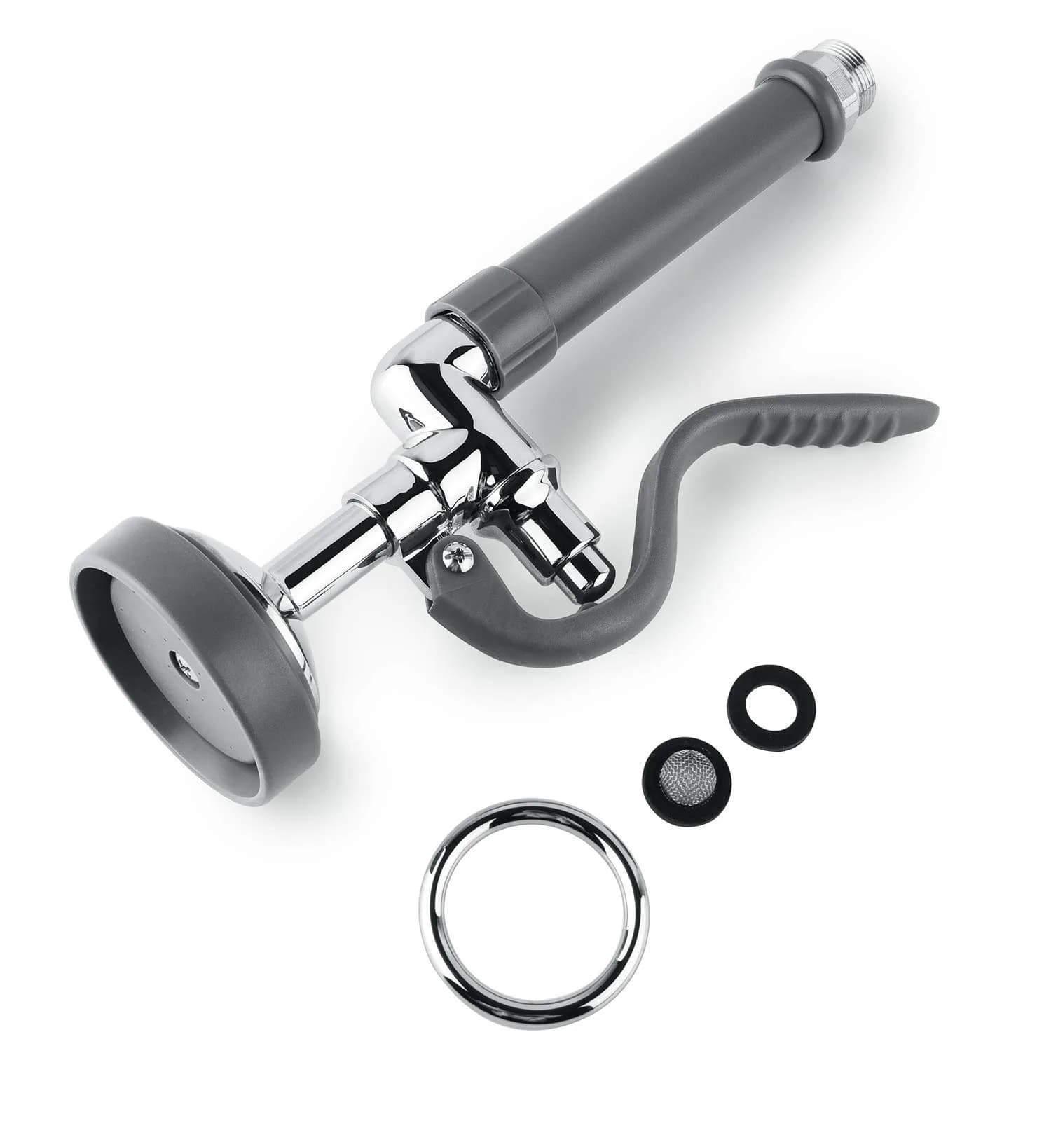 BESTJEEF Commercial Sink Sprayer Head 1.42 GPM Chrome Finish | Restaurant Kitchen Faucet Part - main product image