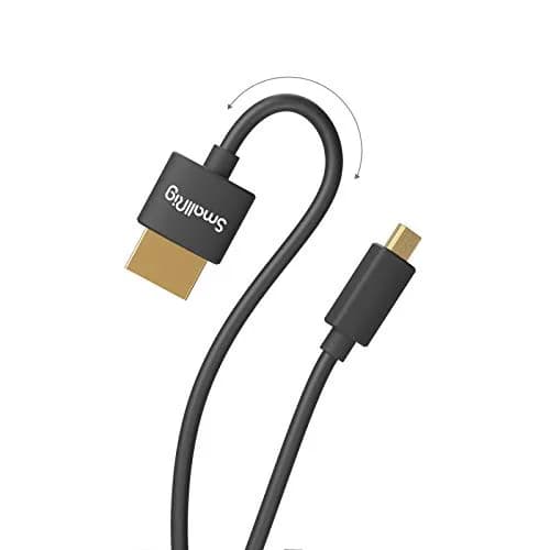SMALLRIG Ultra-Thin HDMI Cable 55cm (1.8ft) | 4K 60Hz HDMI 2.0 for Cameras thumbnail 6
