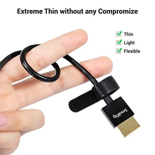 SMALLRIG Ultra Thin Mini to HDMI Cable 35cm (1.15ft) | 4K@60Hz HDR 2.0 for Camera Rigs thumbnail 4