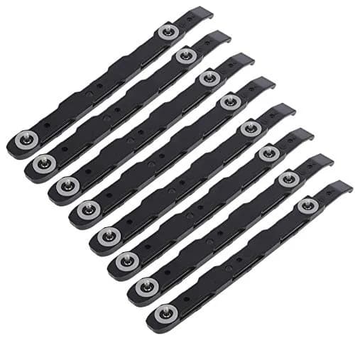 Uoeo 8 Pack HOME Hard Drive Mounting Rails 14.5*1.2cm | Durable Plastic Anti-Scratch Rails thumbnail 1