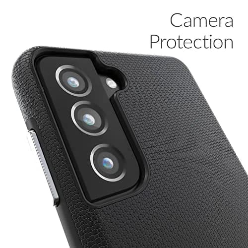 Crave Dual Guard for Samsung Galaxy S21 Case - Black | Dual Layer TPU/PC Protection (6.2") thumbnail 5