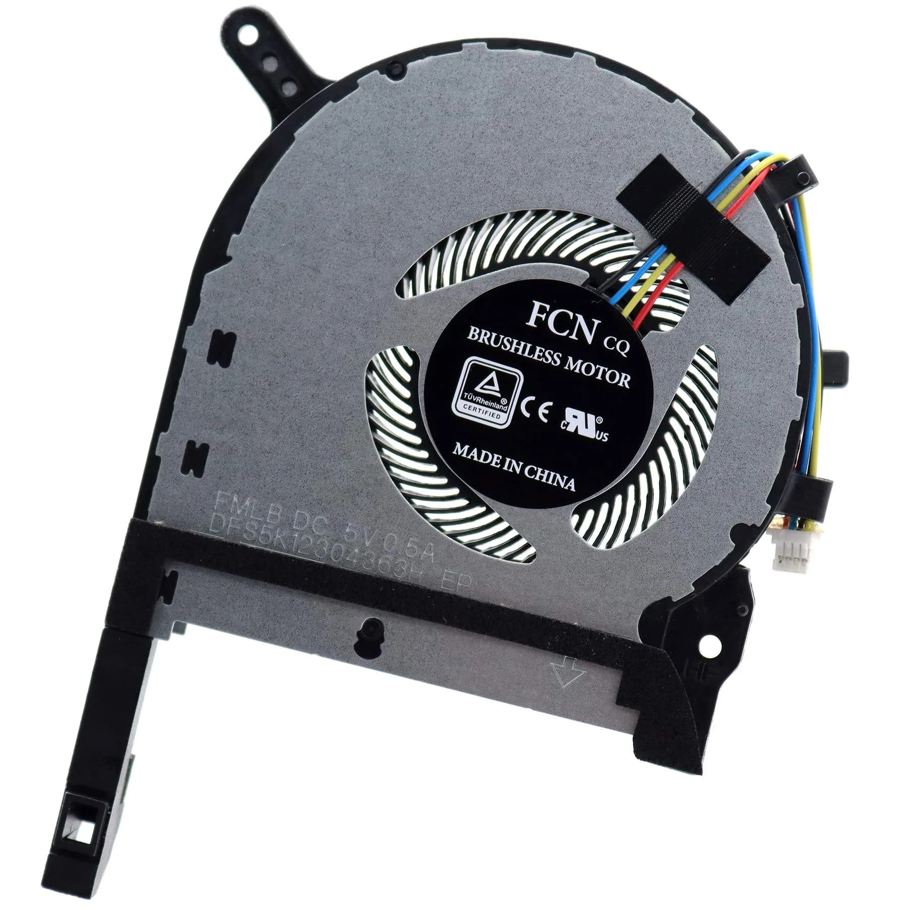 Deal4GO GPU Cooling Fan 13NR00S0M12011 for ASUS FX Series | GPU Replacement Fan, 5V DC, 4-pin, OEM Quality — CPU Cooling Fan