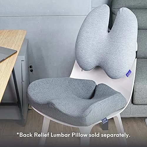 C CUSHION LAB Patented Pressure Relief Seat Cushion for Long Sitting Hours | 43.2 cm (17 in) x 40.6 cm (16 in) thumbnail 8