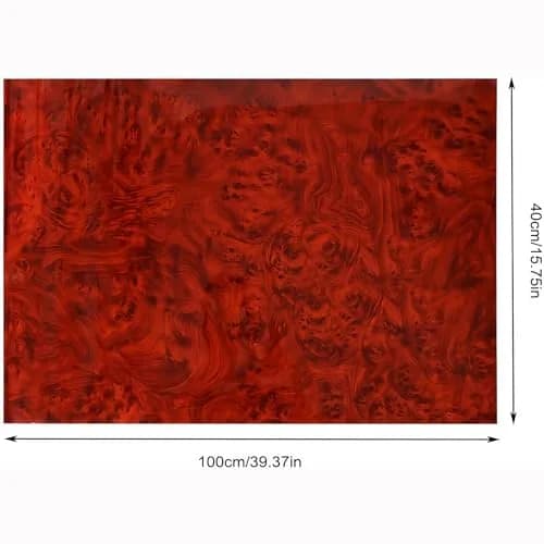 GreceYou High Glossy Wood Grain Vinyl Wrap Sticker 100x40cm | Waterproof Car Interior & Exterior Wrap thumbnail 9