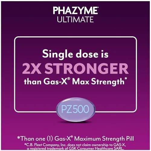 Phazyme 500 mg 20 Count | Fast Gas Relief for Adults in India thumbnail 5