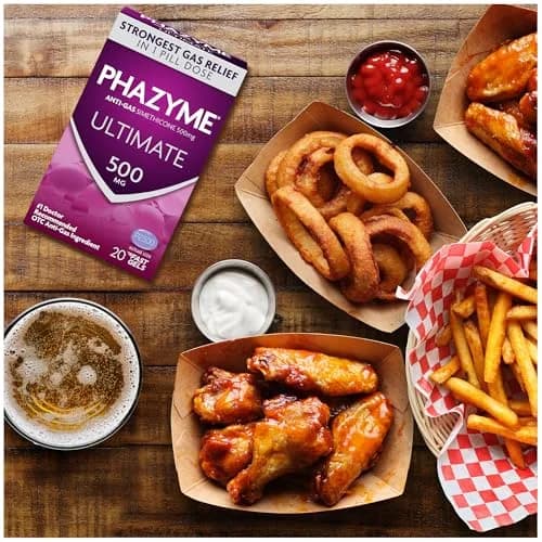 Phazyme 500 mg 20 Count | Fast Gas Relief for Adults in India thumbnail 6
