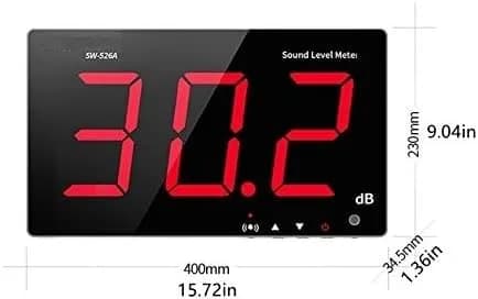 TestHelper SW-526A Sound Level Meter Tester 30-130dB 18in LCD Wall Hanging thumbnail 2
