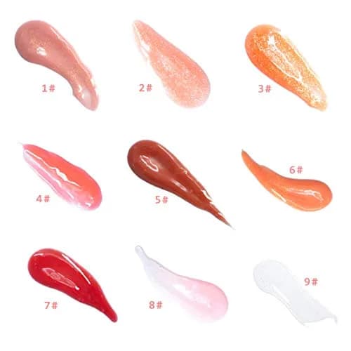 MAEPEOR Glitter Glossy Plumping Lipgloss 02#Peachy Pink 15ml (0.5 Fl Oz) | Natural Lip Color with High Shine thumbnail 4
