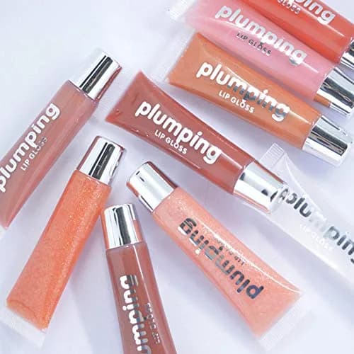 MAEPEOR Glitter Glossy Plumping Lipgloss 02#Peachy Pink 15ml (0.5 Fl Oz) | Natural Lip Color with High Shine thumbnail 7