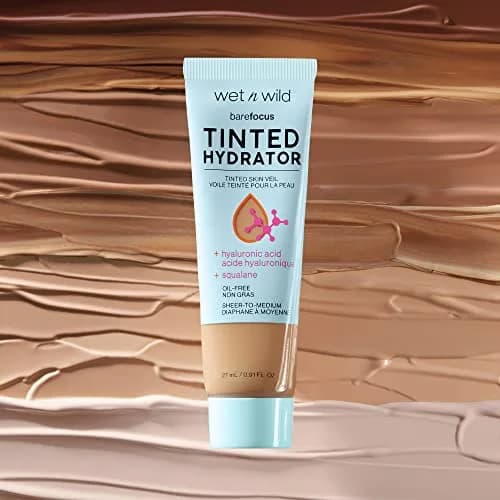 wet n wild Bare Focus Tinted Hydrator Skin Veil Porcelain | Lightweight Buildable Coverage 25.8 ml (0.91 fl oz) thumbnail 3