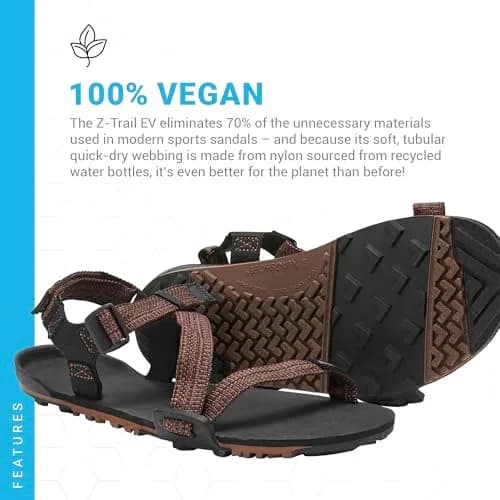 Xero Shoes Men's Z-Trail EV Barefoot Hiking Sandals | Ultra-Lightweight, Natural Movement thumbnail 2