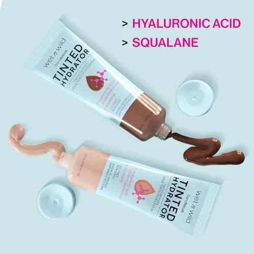 wet n wild Bare Focus Tinted Hydrator Deep 25.8 ml (0.91 fl oz) | Hydrating Tinted Skin Veil with Hyaluronic Acid & Vegan Squalane thumbnail 4