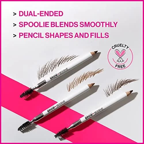 wet n wild Brow-Sessive Brow Pencil Dark Brown | Ultra-Precise Dual Ended Spoolie Brush thumbnail 3