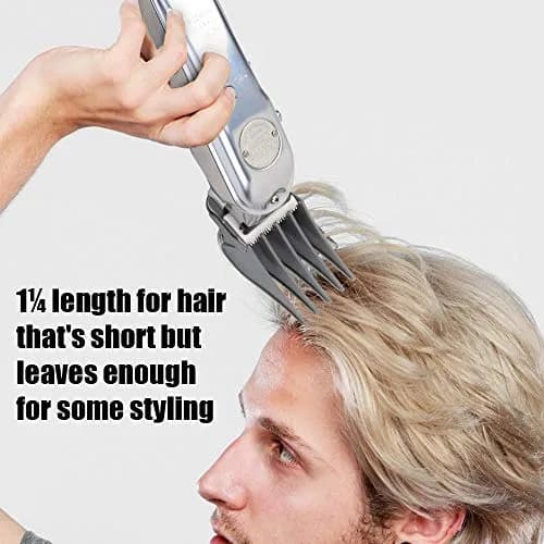 CR8GR8 Hair Clipper Guards, 3 Count | Fits Wahl Clippers, 2 Inch Long Style, Gray thumbnail 5