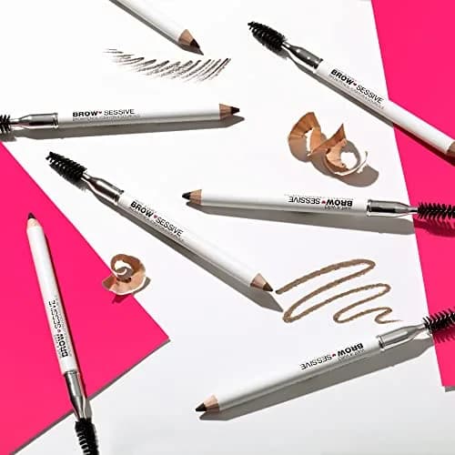 wet n wild Brow-Sessive Brow Pencil Medium Brown | Ultra-Precise Dual Ended Spoolie Brush for Perfect Buildable Blendable Shaping thumbnail 7