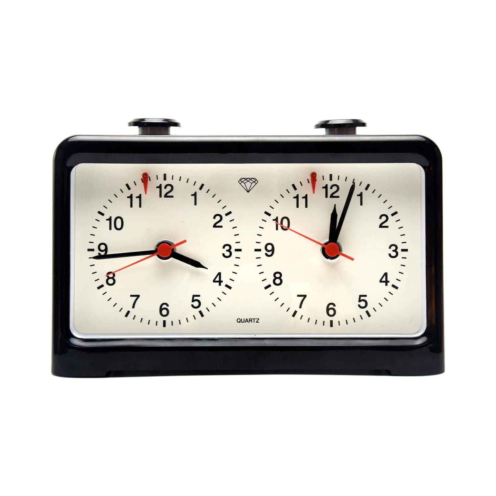 Just E Joy Classic Analog Style Chess Clock with Quartz Movement & Larger Base | Accurate Timing for Competitions - main product image