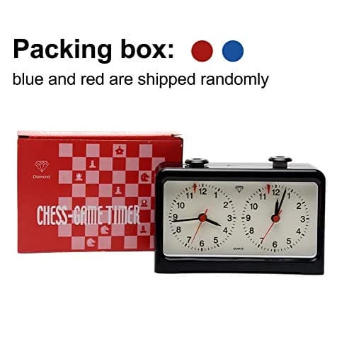 Just E Joy Classic Analog Style Chess Clock with Quartz Movement & Larger Base | Accurate Timing for Competitions thumbnail 9