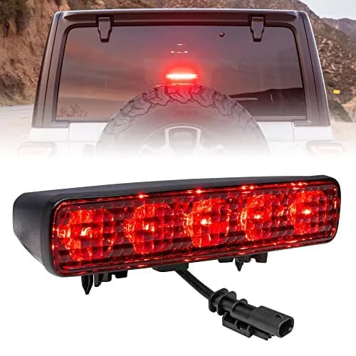 ONLINE LED STORE Vehicle Light Assembly for Jeep Wrangler JL 2018-2026 | IP67 Waterproof, OEM Fit, Red LED thumbnail 1