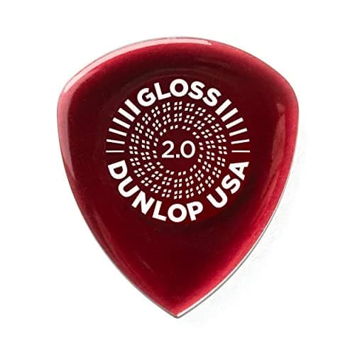 Jim Dunlop Flow® Gloss Pick 2.0MM | Precision, Speed & Long-Lasting Ultex thumbnail 2