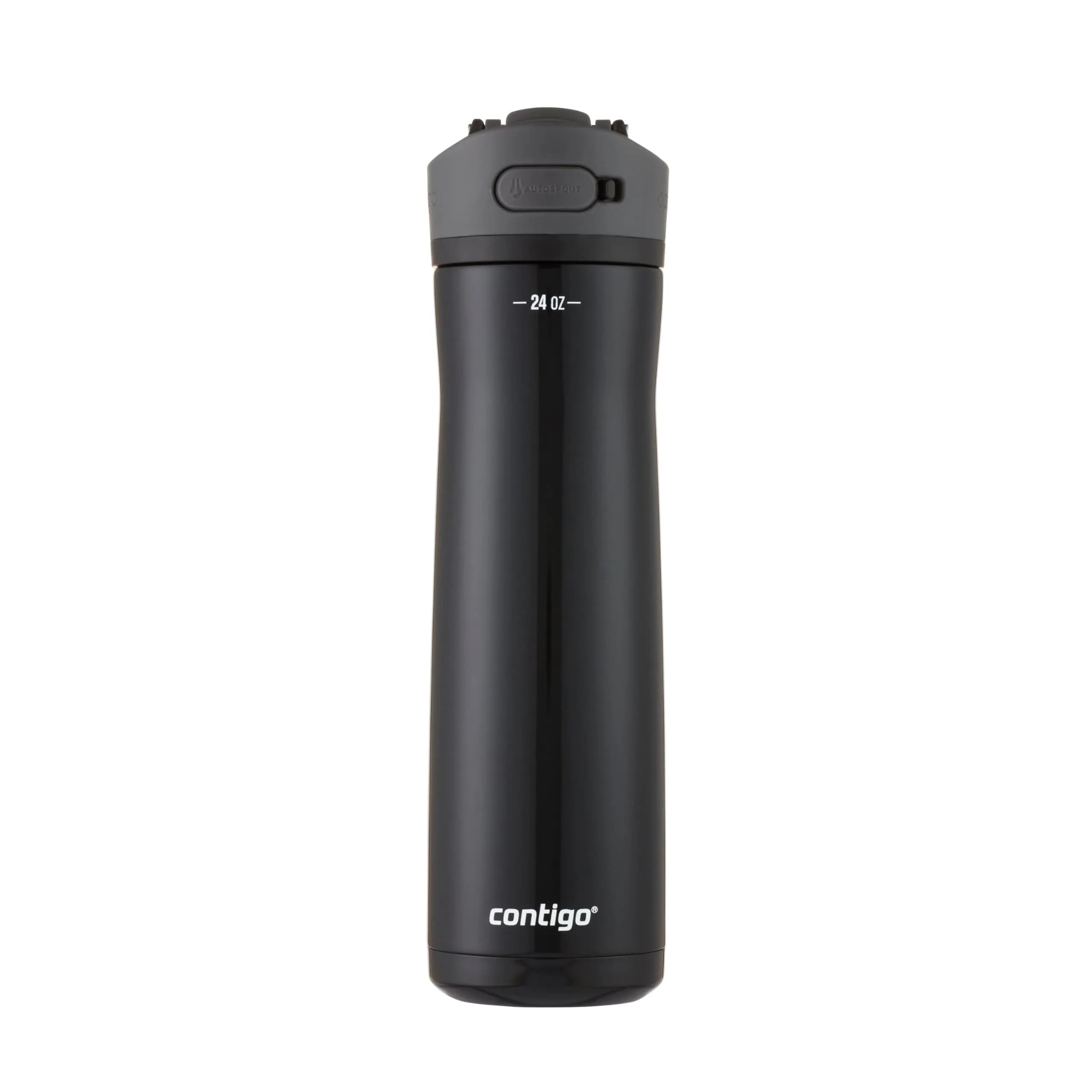 Contigo Ashland Chill Water Bottle 710ml | Double-Wall Vacuum Insulated, Leakproof, 24hr Cold, 6hr Hot — Licorice