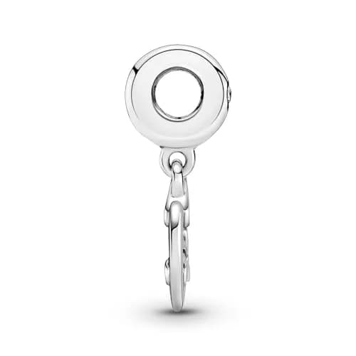 PANDORA Friends Forever Heart Dangle Charm | Sterling Silver Friendship Jewelry thumbnail 3
