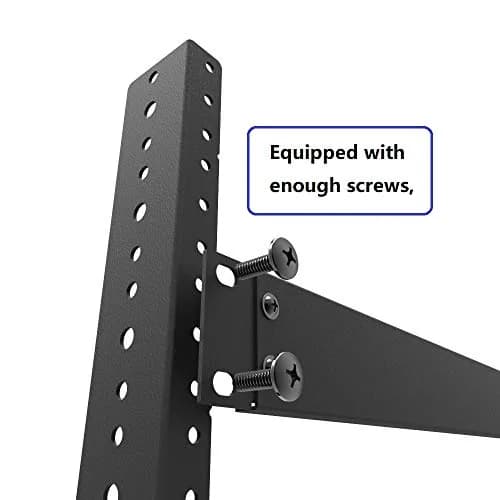 JINGCHENGMEI 4U Rack Rails Kit with Hardware | Supports 4U Equipment, Easy Mounting thumbnail 4