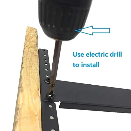 JINGCHENGMEI 6U Steel Rack Rails Kit with Hardware | Durable Cold Rolled Steel, Black Powder Coating, 6U Size, Supports Rack Mount Equipment thumbnail 2