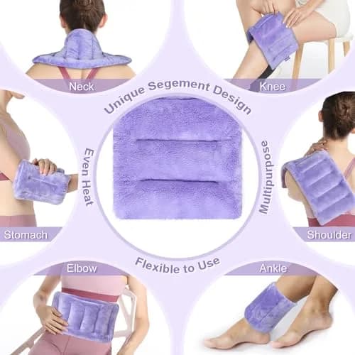 SUZZIPAD Microwave Heating Pad | Moist Heat for Muscle Soreness & Fatigue thumbnail 5