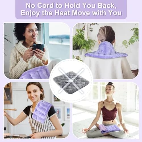 SUZZIPAD Microwave Heating Pad | Moist Heat for Muscle Soreness & Fatigue thumbnail 7