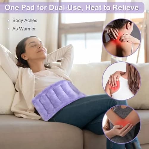 SUZZIPAD Microwave Heating Pad | Moist Heat for Muscle Soreness & Fatigue thumbnail 2