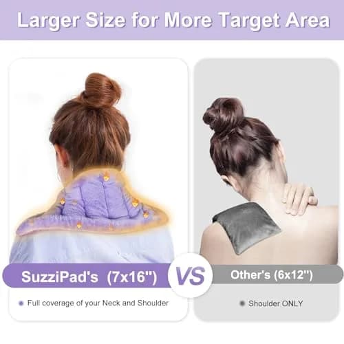SUZZIPAD Microwave Heating Pad | Moist Heat for Muscle Soreness & Fatigue thumbnail 4
