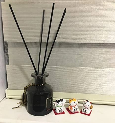 EatingBiting Set of 3 Japanese Maneki Neko Lucky Cat Figurines | Ceramic Decor Ornaments thumbnail 5