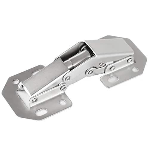 DOBOGA 8-Pack Hidden Hinges for Frameless Cabinets | 90° Flush Mount Concealed Hinges thumbnail 1