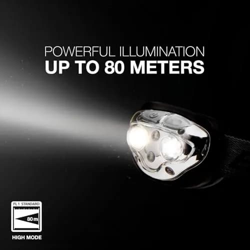 Energizer PRO-400 Headlamp Rechargeable | 380 Lumens, 7 Modes, IPX4 Water Resistant, USB Included thumbnail 6
