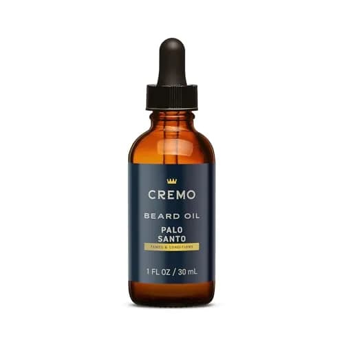 Cremo Beard Oil for Men, Palo Santo, 1 Fl Oz (30ml) | Nourishes & Softens Beard thumbnail 1