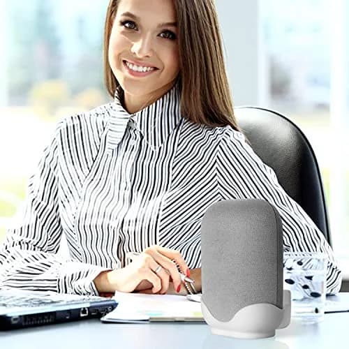 LeongLzt Ouligei Google Nest Audio Speaker Wall Mount Bracket White | Easy Install & Cable Management thumbnail 6